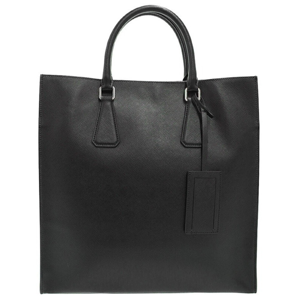 Prada Saffiano leather tote bag black